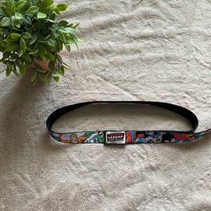 Justice League Buckle Belt